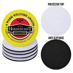 The Hornets Hornets Nest - Football Coaster - Square Or Circle