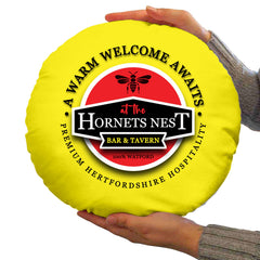 The Hornets Hornets Nest - Football Legends - Circle Cushion 14inch
