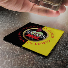 The Hornets John Barnes - Football Coaster - Square Or Circle