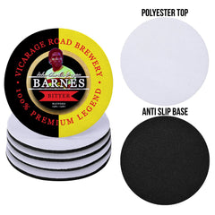 The Hornets John Barnes - Football Coaster - Square Or Circle