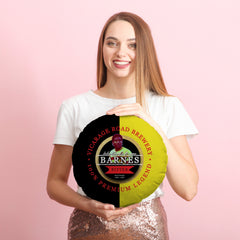 The Hornets John Barnes - Football Legends - Circle Cushion 14inch