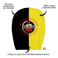 The Hornets John Barnes - Football Legends - Headrest Cover