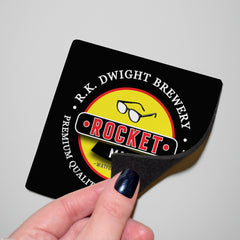 The Hornets Rocket Man - Football Coaster - Square Or Circle