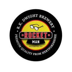 The Hornets Rocket Man - Football Coaster - Square Or Circle