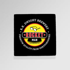 The Hornets Rocket Man - Football Coaster - Square Or Circle