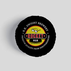 The Hornets Rocket Man - Football Legends - Circle Cushion 14inch