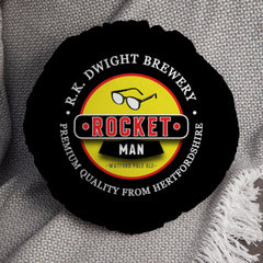 The Hornets Rocket Man - Football Legends - Circle Cushion 14inch
