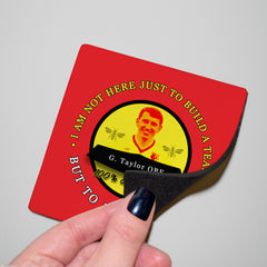 The Hornets Taylor - Football Coaster - Square Or Circle