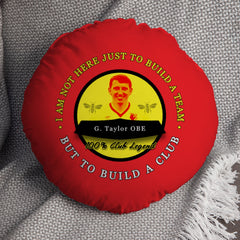 The Hornets Taylor - Football Legends - Circle Cushion 14inch