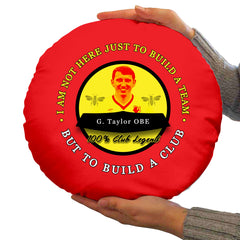 The Hornets Taylor - Football Legends - Circle Cushion 14inch