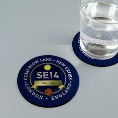 The Lions Cold Blow Lane - Football Coaster - Square Or Circle