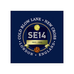 The Lions Cold Blow Lane - Football Coaster - Square Or Circle