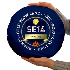 The Lions Cold Blow Lane - Football Legends - Circle Cushion 14inch