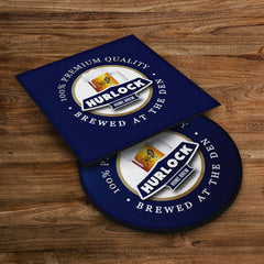 The Lions Hurlock - Football Coaster - Square Or Circle