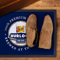 The Lions Hurlock  - Football Legends - Door Mat -60cm X 40cm