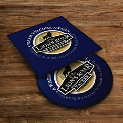 The Lions Lions - Football Coaster - Square Or Circle