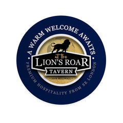 The Lions Lions - Football Coaster - Square Or Circle