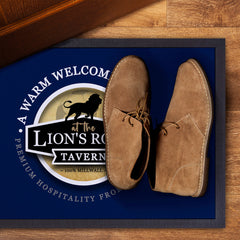 The Lions Lions  - Football Legends - Door Mat -60cm X 40cm