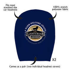 The Lions Lions - Football Legends - Headrest Cover