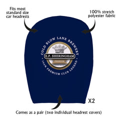 The Lions Sheringham - Football Legends - Headrest Cover