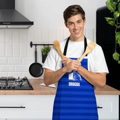 The London Blues Drogba 11 - Water-Resistant Adults Apron