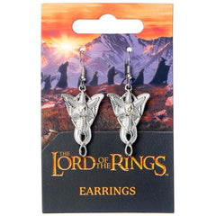 The Lord Of The Rings Silver Plated Earrings Evenstar