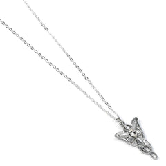 The Lord Of The Rings Silver Plated Necklace Evenstar