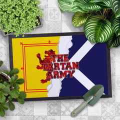 The Tartan Army Rip Door Mat - 60cm x 40cm