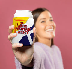 The Tartan Army Rip  - Drink Can Cooler