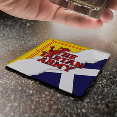 The Tartan Army Rip - Drinks Coaster - Square Or Circle