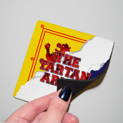 The Tartan Army Rip - Drinks Coaster - Square Or Circle