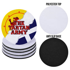 The Tartan Army Rip - Drinks Coaster - Square Or Circle