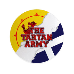 The Tartan Army Rip - Drinks Coaster - Square Or Circle