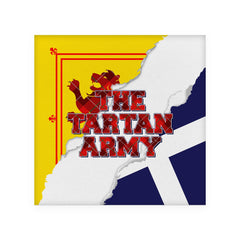 The Tartan Army Rip - Drinks Coaster - Square Or Circle