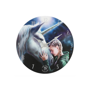 The Wish Wall Clock By Anne Stokes