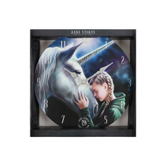 The Wish Wall Clock By Anne Stokes