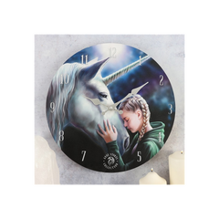 The Wish Wall Clock By Anne Stokes