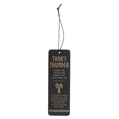 Thor's Thunder Wooden Bookmark