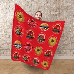 Tonga Rugby League - Legend Collection - Fleece Blanket 150cm X 150cm