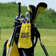 TOP DAD - Leeds - 1992 Away - Retro Lightweight, Microfibre Golf Towel