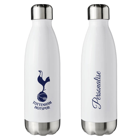 Tottenham Hotspur Crest Insulated Water Bottle - White
