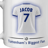 Tottenham Mug Personalised Custom Made Football Supporters Cup