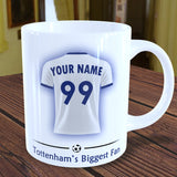 Tottenham Mug Personalised Custom Made Football Supporters Cup