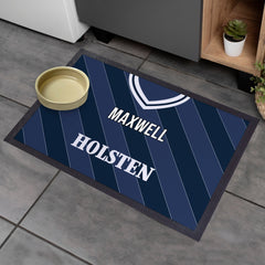 Totts 1986 Away Shirt - Personalised Retro Door Mat - 60cm x 40cm