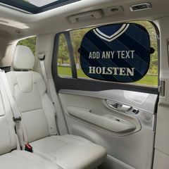 Totts 1986 Away Shirt - Personalised Retro Football Car Sun Shade - Set of 2