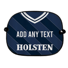 Totts 1986 Away Shirt - Personalised Retro Football Car Sun Shade - Set of 2