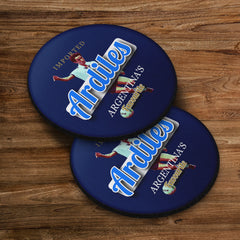 Totts Ardiles - Football Coaster - Square Or Circle