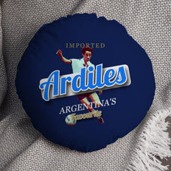 Totts Ardiles - Football Legends - Circle Cushion 14inch