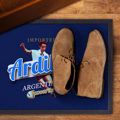Totts Ardiles  - Football Legends - Door Mat -60cm X 40cm