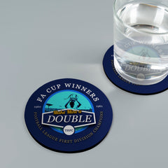 Totts Double - Football Coaster - Square Or Circle